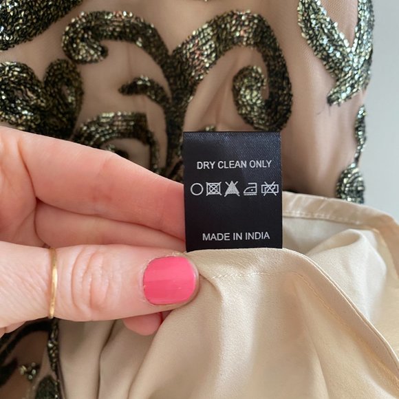 Anthro Greylin Sequin Sleeveless Peplum Blouse - Picture 8 of 9